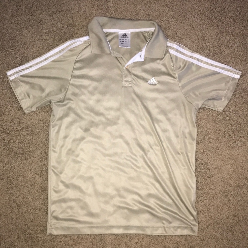 Gold Adidas Sports Shirt
